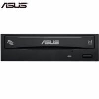 ASUS DRW-24D5MT 24X DVD Writer Optical Disc Drive M-DISC Support  Disc Encryption Nero Backitup, E-Green, E-Media, Black SATA